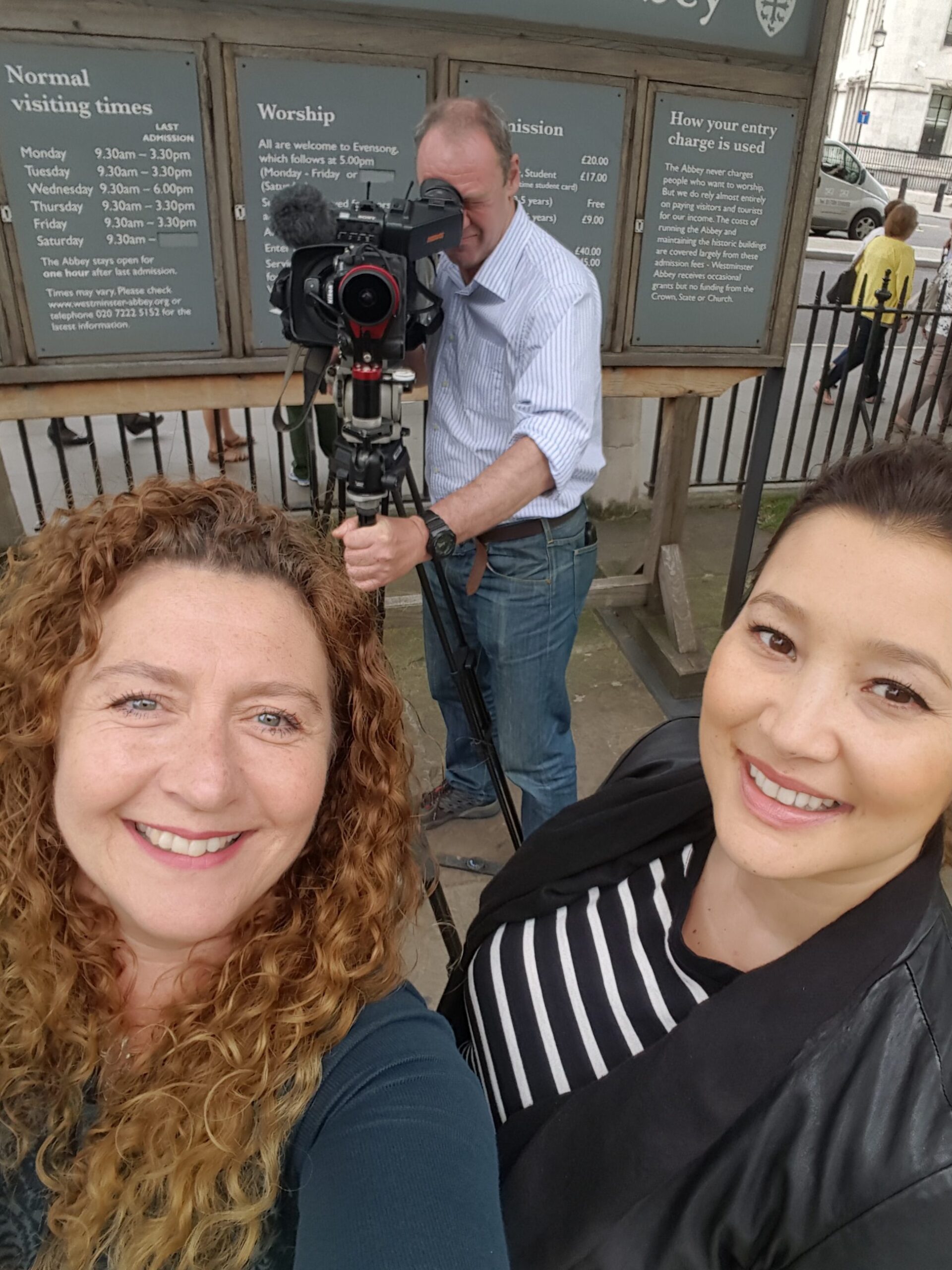 Striking Places Summer Part Two – The BBC Interview at Westminster Abbey