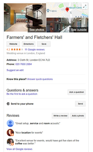 Farmers & Fletchers London Livery Company Virtual Tour GMB
