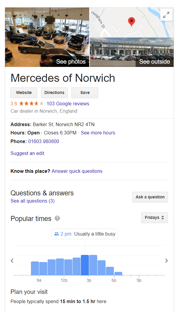 Mercedes-Benz Virtual Tour - Barons GBP