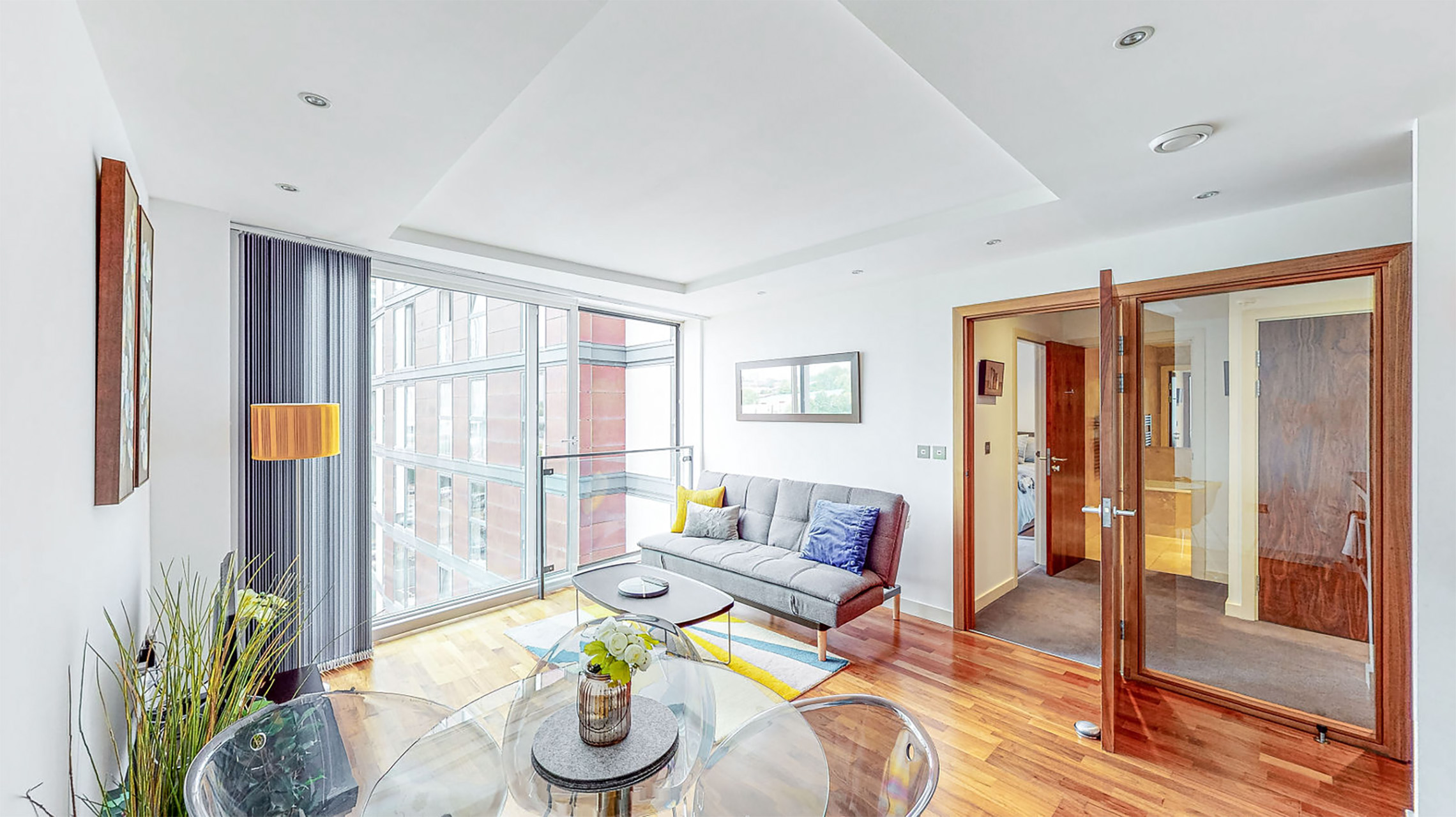 an example of a professional photograph of an air bnb