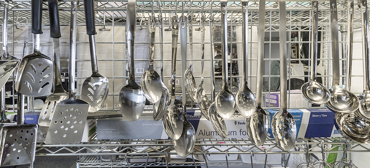 MTPS Catering & Bar Supplies Google Virtual Tour - Cooking Utensils