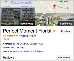 Perfect Moment Florist Google Street View Trusted Maps