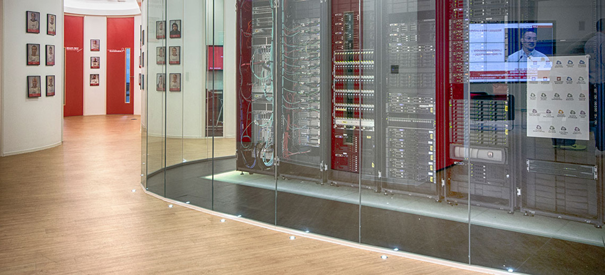 Rackspace Google 360 Virtual Tour Glass Wall