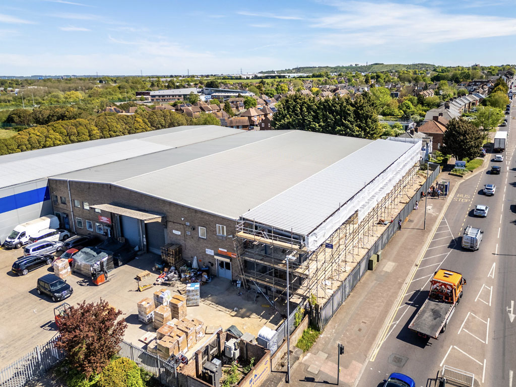 Dunstable | Drone & Time Lapse | Industrial Unit