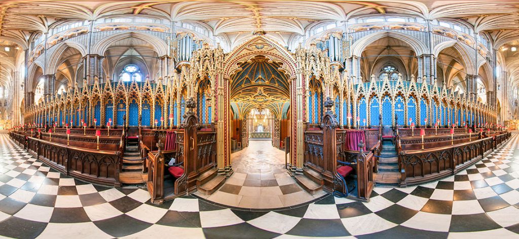 Photosphere or panorama from the Westminster Abbey Virtual Tour collection by Striking Places Photography