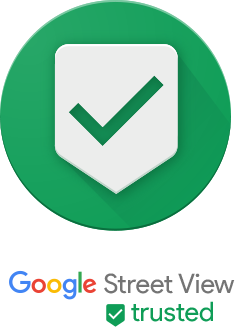 Google Street View trusted badge or logo